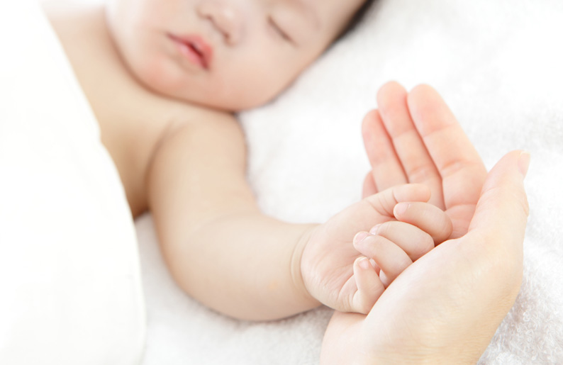 子供が生まれたと、はじめて素直に報告していた・・・