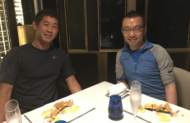 2、3年前に会った時とは別人のような、穏やかで幸せそうな 山崎社長がそこにいました。